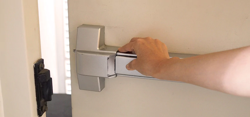 Roller Gate Panic Bar Installation in Temescal Valley, California